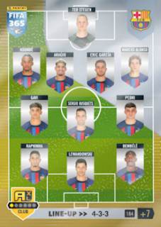 Line-up FC Barcelona 2023 FIFA 365 Line-up #184
